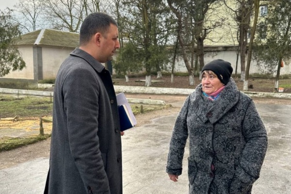 Заместитель главы администрации Ленинского района Амет Абильвапов посетил село Горностаевка