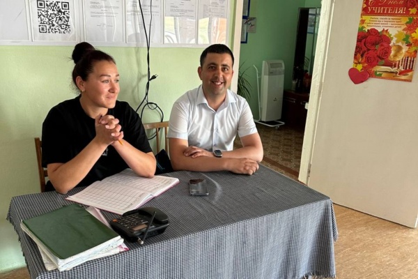 Амет Абильвапов посетил село Красногорка