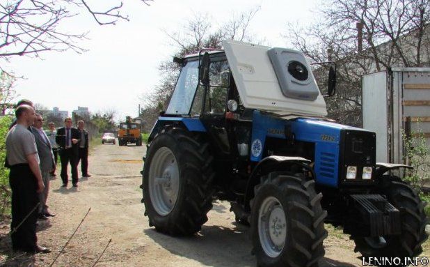 Из Татарстана в Крым пришла первая партия российских тракторов