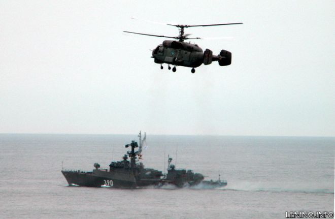 Россия начала масштабные военные учения у берегов Крыма