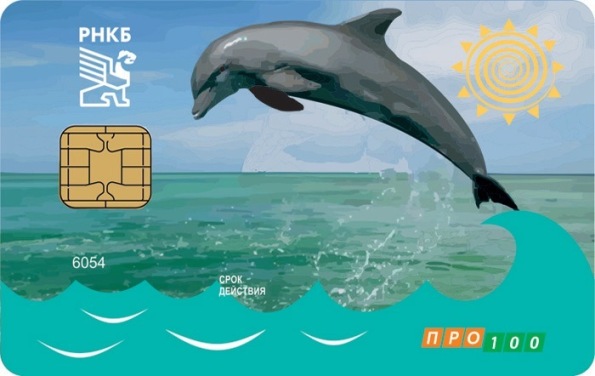 Для гостей Крыма РНКБ ввел бесплатную карту "Дельфин" ПРО100