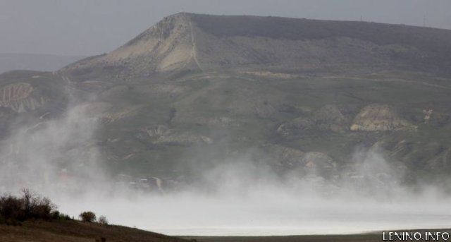 Cоляная буря в Крыму