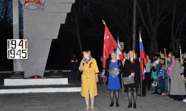 В Багерово прошел митинг-реквием в честь праздника Великой Победы