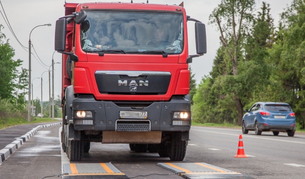 В Ленинском районе заработал первый пост весогабаритного контроля фур