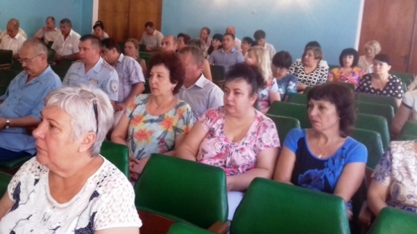 В Администрации Ленинского района состоялось аппаратное совещание