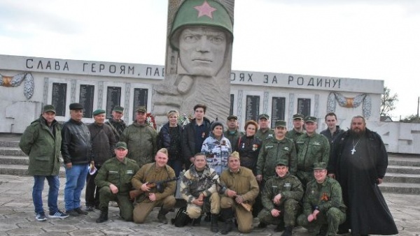 В Ленинском районе состоялась торжественная церемония перезахоронения останков советских воинов Красной Армии