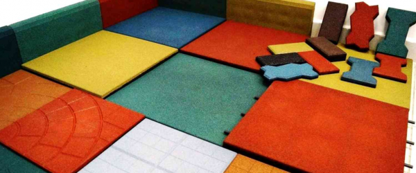 Что такое резиновая плитка?