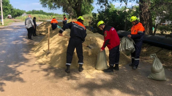 Ведется активная работа по ликвидации последствий подтопления села Приозерное Ленинского района
