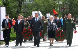 Ленинские полицейские обеспечили правопорядок в день празднования 70-летия Победы