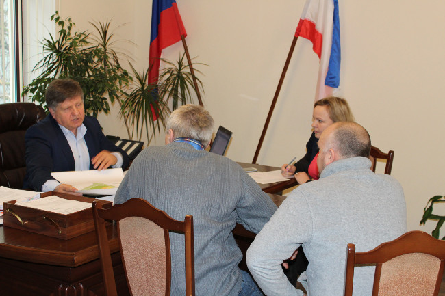 Александр Мачусский провел очередной прием граждан