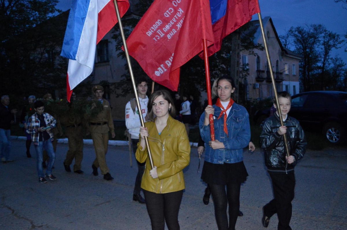 В посёлке Багерово прошел митинг-реквием в честь праздника Великой Победы