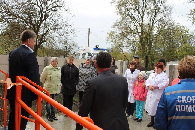 В Ленинском районе состоялось открытие двух модульных сельских фельдшерско-акушерских пунктов