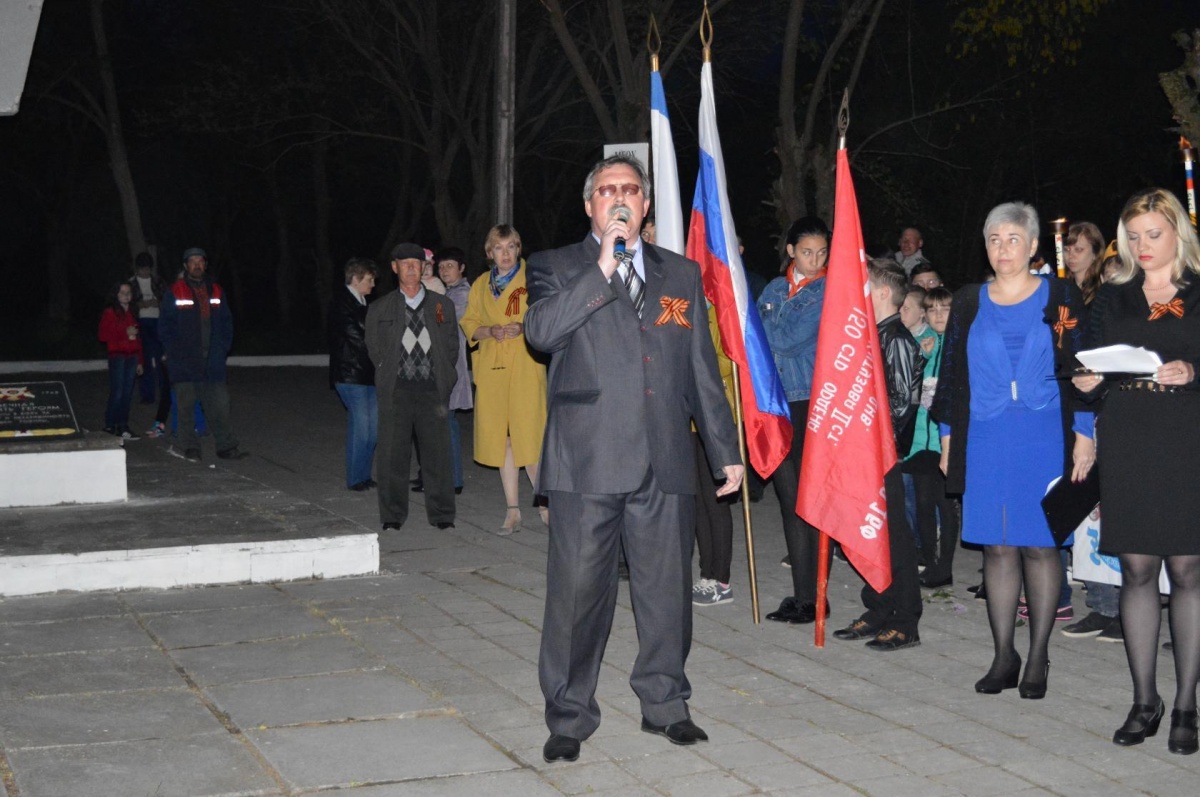 В посёлке Багерово прошел митинг-реквием в честь праздника Великой Победы