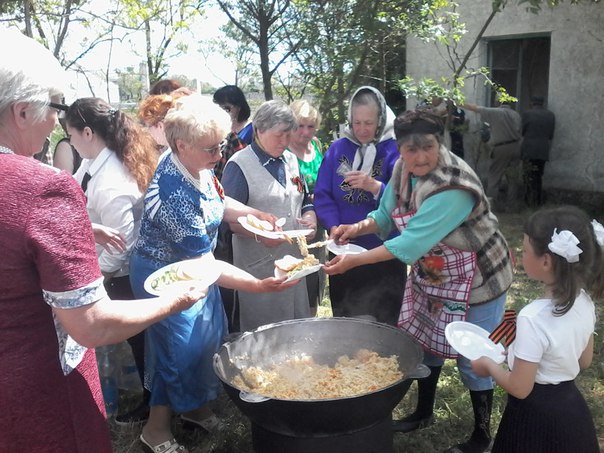 В селе Батальное 9 мая прошли праздничные мероприятия, посвященные дню Великой Победы