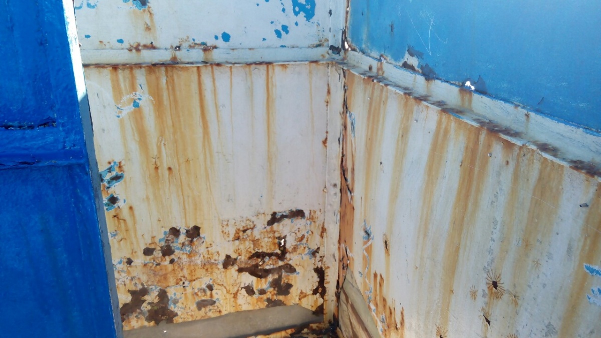 Сосоягте городского пляжа в Щелкино Ленинского района