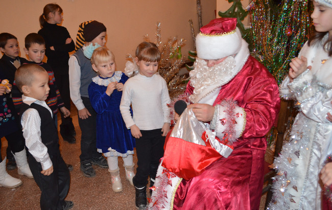 Новый год пгт Ленино