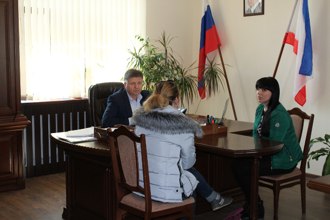 Александр Мачусский провел очередной прием граждан