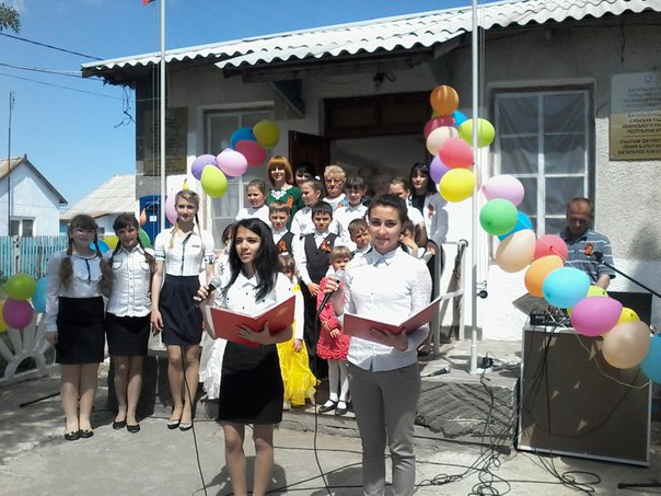 В селе Батальное 9 мая прошли праздничные мероприятия, посвященные дню Великой Победы