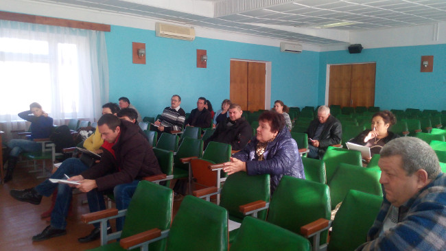 В Ленинском районе Государственный фонд поддержки предпринимательства Республики Крым провел информационный семинар