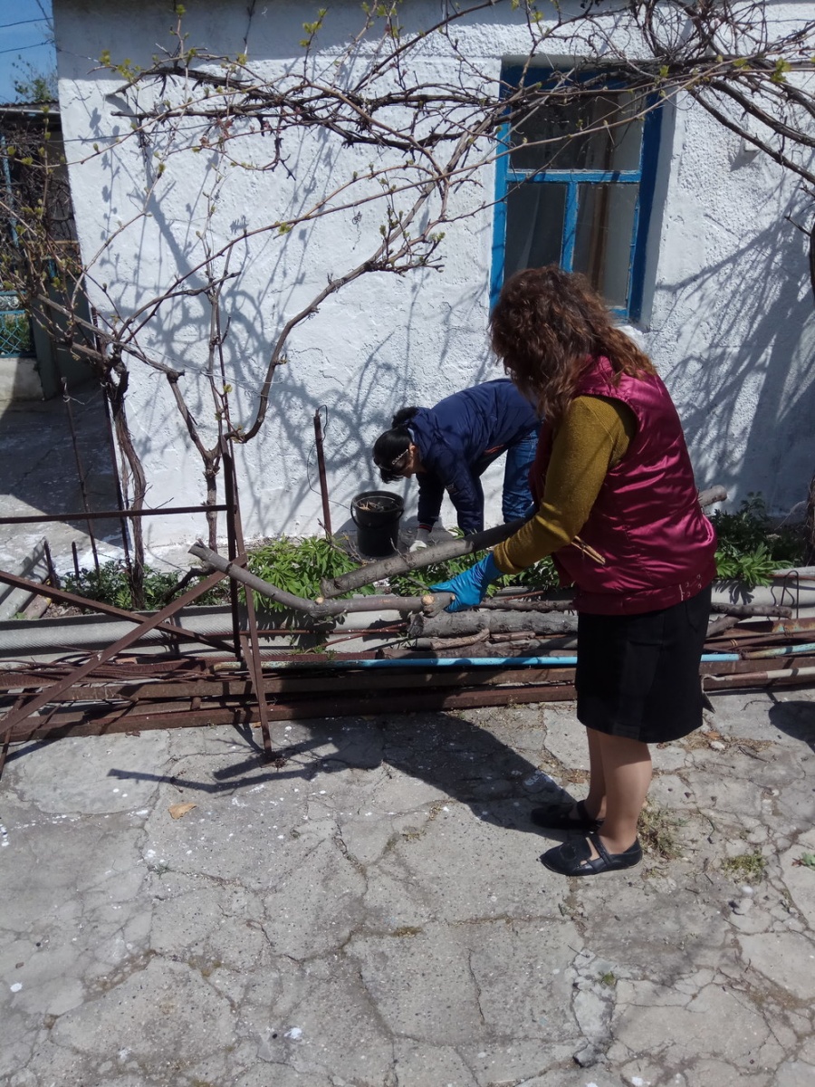 В селе Мысовое Ленинского района состоялась благотворительная акция в рамках Весенней недели Добра, посвященная Году «Добровольца и Волонтера»