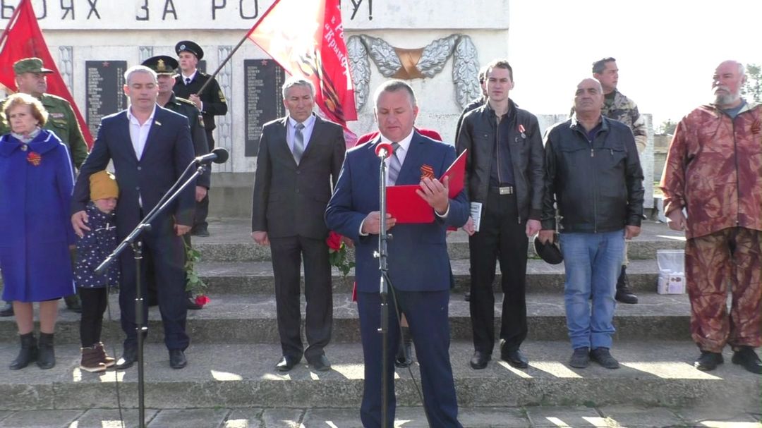В Ленинском районе состоялась торжественная церемония перезахоронения останков советских воинов Красной Армии