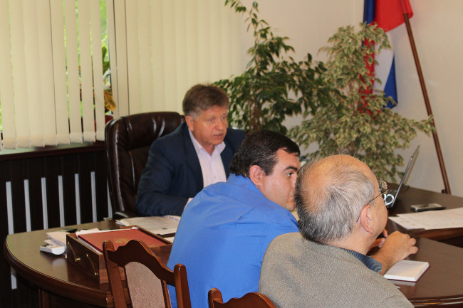 Глава администрации Ленинского района Александр Мачусский провел очередной прием граждан