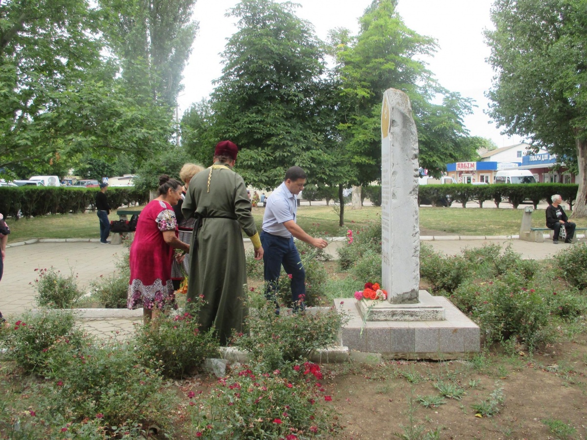 В Ленинском районе почтили память жертв депортации из Крыма армян, болгар и греков