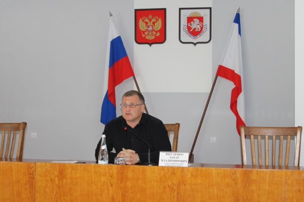 Захар Щегленко провёл еженедельное аппаратное совещание