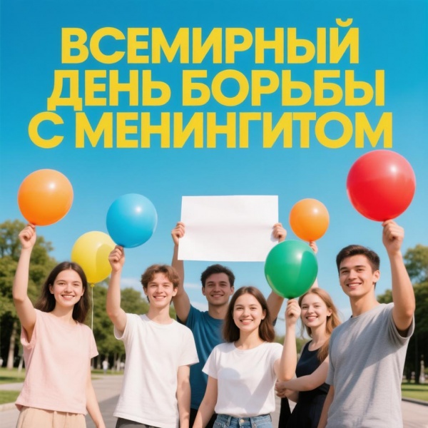 24 апреля - Всемирный день борьбы с менингитом: осведомлённость спасает жизни