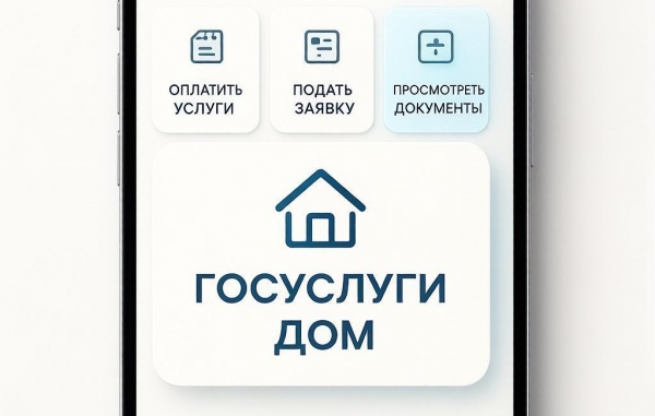 Управляйте ЖКХ-вопросами в пару кликов: знакомьтесь с приложением «Госуслуги Дом»