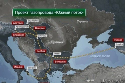 Газ из "Южного потока" в Крыму