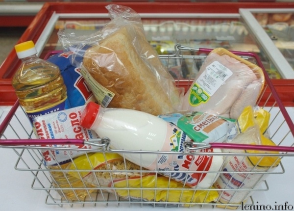 Стоимость минимального набора продуктов в Крыму