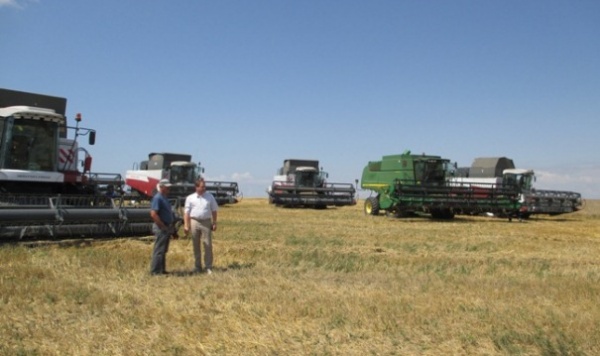 Как проходит уборочной кампании в Ленинском районе