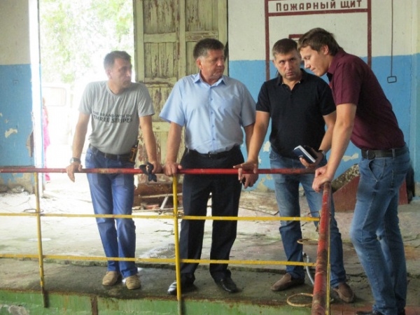 Александр Мачусский осуществил выезд на Насосную Станцию № 38 Ленинского водохранилища