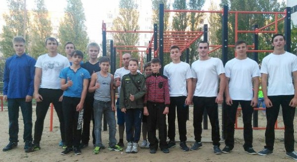 Street Workout в городе Щёлкино