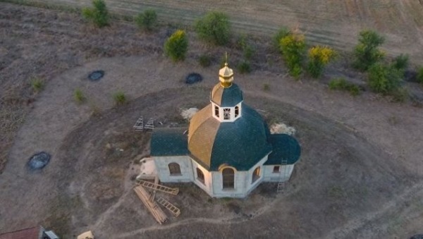 В селе Заветное ведется строительство храма святителя Луки