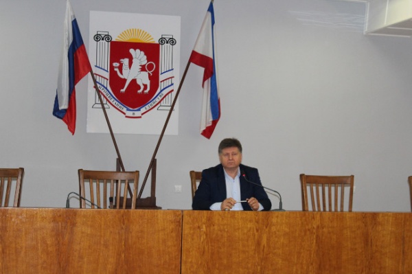 Александр Мачусский провел очередное аппаратное совещание