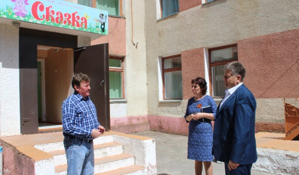 Александр Мачусский посетил Детский летний оздоровительный центр «Сказка» в Щелкино