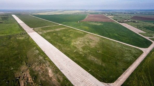 Бывшая авиабаза в пгт Багерово станет парковкой для едущих на Керченскую переправу