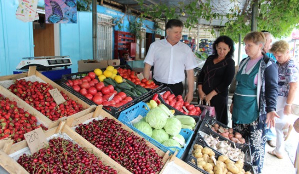 Александр Мачусский осуществил выезд в город Щелкино