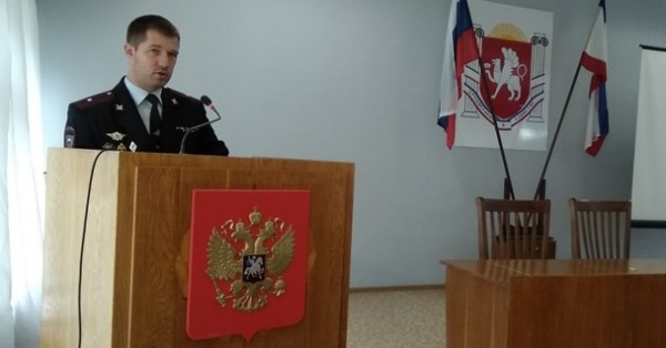 Руководитель ОМВД России по Ленинскому району отчитался перед депутатами о проделанной подразделением работе