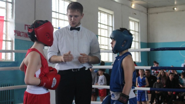 Открытое первенство по боксу Спортивной школы Ленинского района, посвящённое пятой годовщине Крымской весны, прошло в поселке Ленино