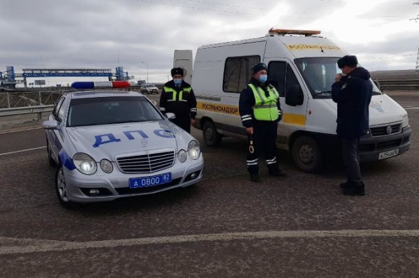 ​Совместное профилактическое мероприятие по обеспечению безопасности грузо- и пассажироперевозок