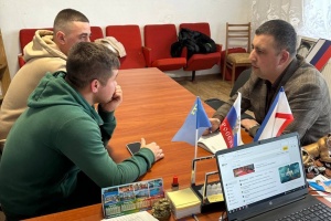 Заместитель главы администрации Ленинского района Амет Абильвапов посетил село Красногорка