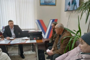 Заместитель главы администрации Ленинского района Валерий Макрушин посетил село Войково