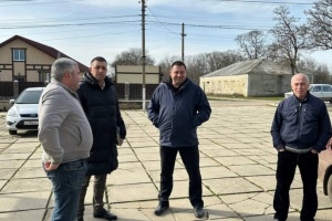 Амет Абильвапов и Андрей Вавилкин посетили село Глазовка