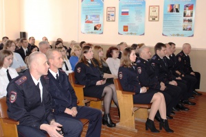 В районном отделении МВД прошло торжественное мероприятие, приуроченное День сотрудника органов внутренних дел Российской Федерации