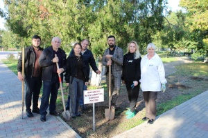 В Ленинском районе заложили Аллею дружбы народов