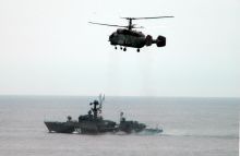 Россия начала масштабные военные учения у берегов Крыма