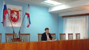 Глава Администрации Ленинского района Александр Мачусский провел аппаратное совещание с руководителями учреждений и организаций района